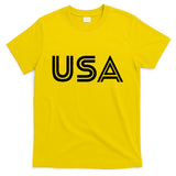 Usa Vintage Patriotic Logo T-Shirt