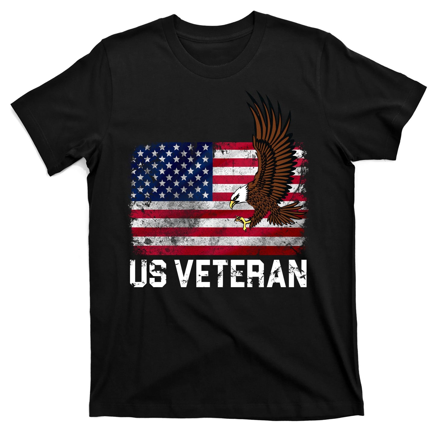 US Veteran Vintage American Bald Eagle T-Shirt