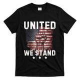 United We Stand Patriotic Gift For Usa Flag T-Shirt