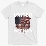 United We Stand Patriotic Gift For Usa Flag T-Shirt