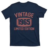 Vintage 1965 Limited Edition 60th Birthday T-Shirt