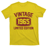 Vintage 1965 Limited Edition 60th Birthday T-Shirt