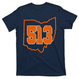 Vintage 513 Cincinnati Ohio T-Shirt