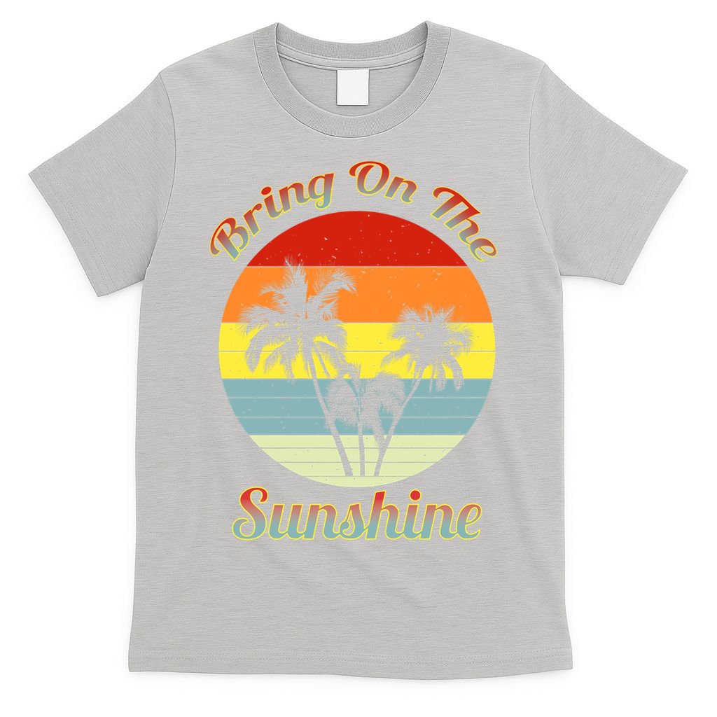 Vintage Bring On The Summer Sunshine Beach Gift T-Shirt