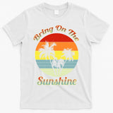Vintage Bring On The Summer Sunshine Beach Gift T-Shirt