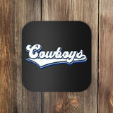 Vintages Cowboys Football Logo Coaster