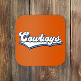 Vintages Cowboys Football Logo Coaster