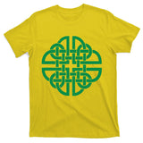 Vintage Celtic Knot Shield St. Patrick's Day T-Shirt