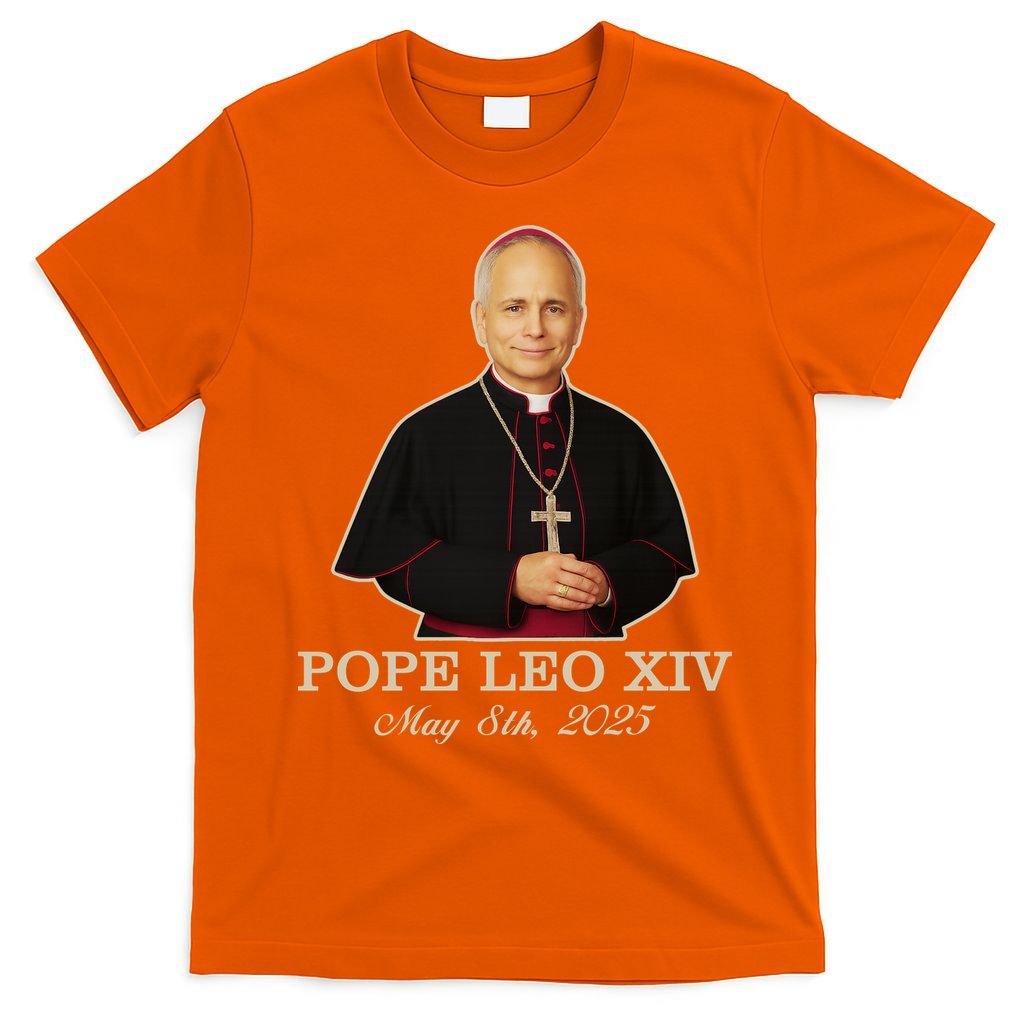 Vivo Christo Rey Pope LEO XIV May 8th, 2025 Catholic Pope T-Shirt