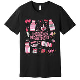 Valentines Day Emergency Department Premium T-Shirt