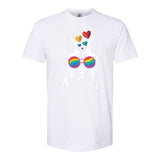 Valentine Dog Funny Valentines Day Softstyle CVC T-Shirt