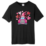 Valentines Day Gnome Heart Truck Tall Fusion ChromaSoft Performance T-Shirt