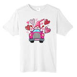 Valentines Day Gnome Heart Truck Tall Fusion ChromaSoft Performance T-Shirt