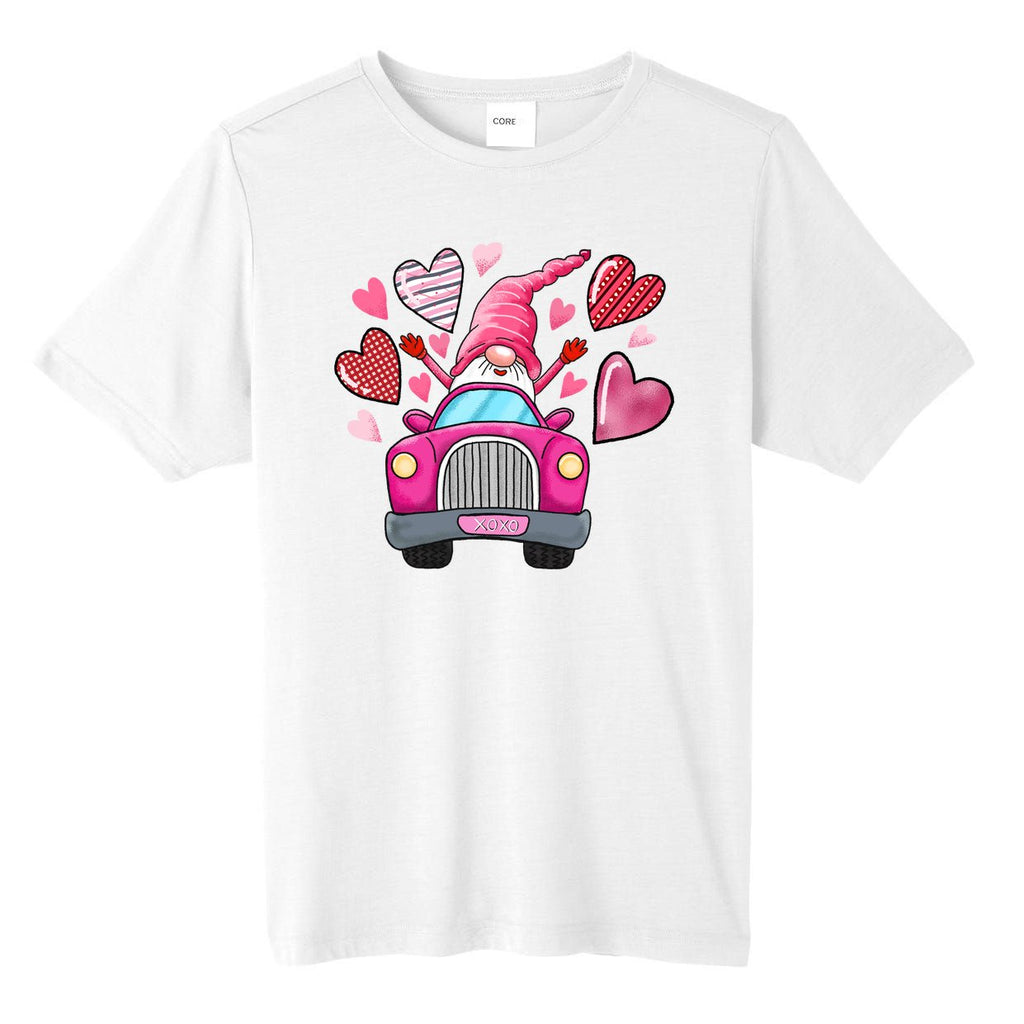 Valentines Day Gnome Heart Truck Tall Fusion ChromaSoft Performance T-Shirt