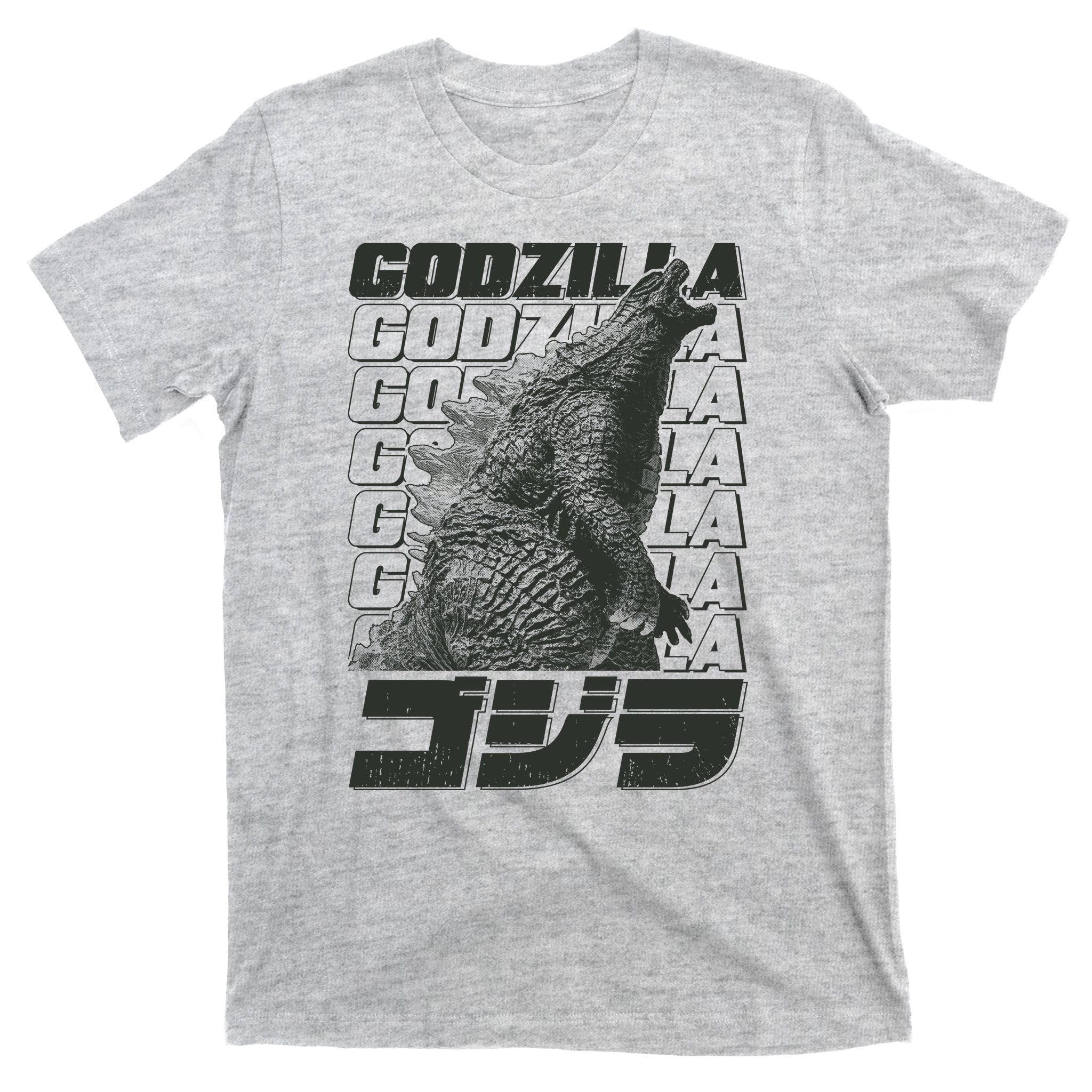 Vintage Distressed Japanese Kaiju Monster Poster T-Shirt