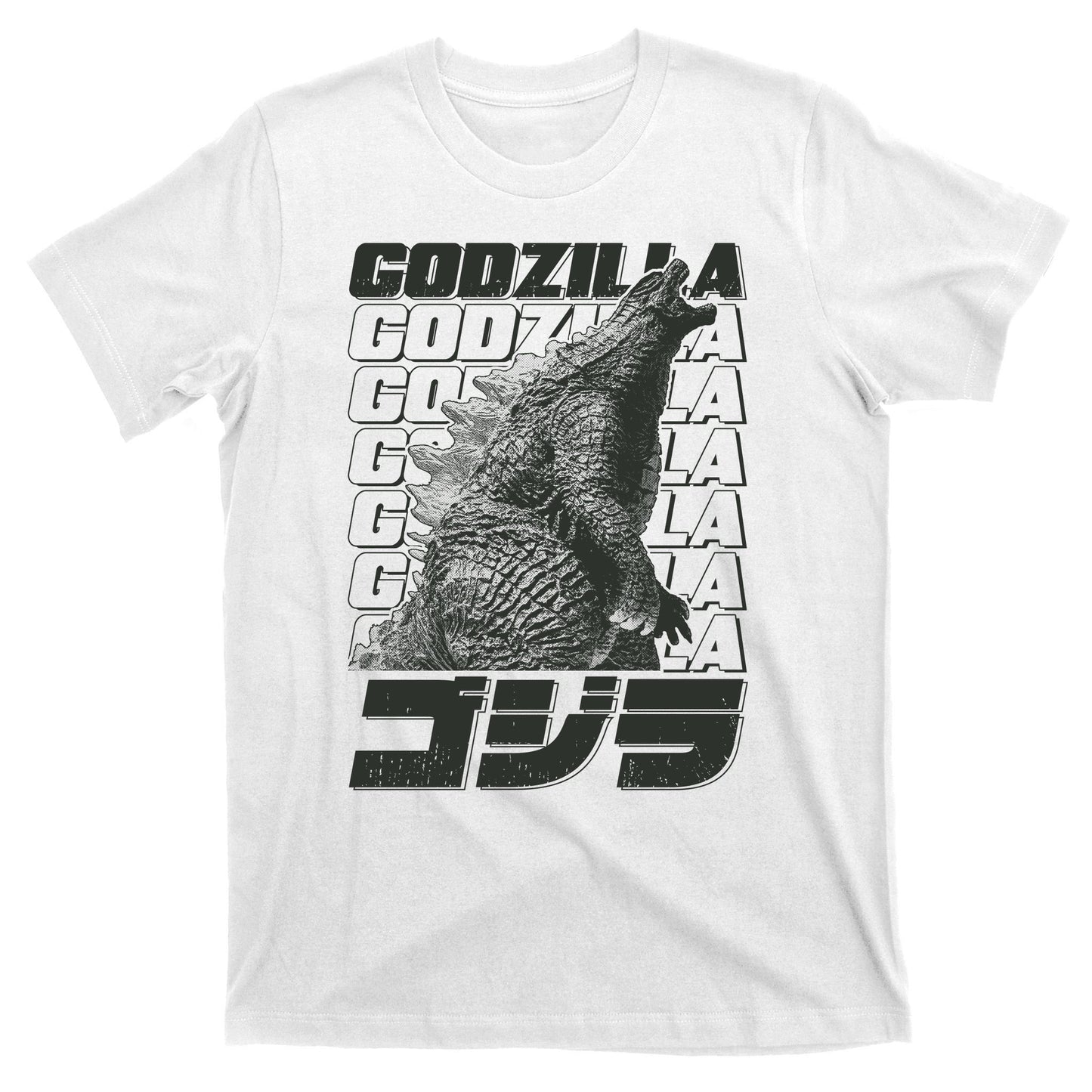 Vintage Distressed Japanese Kaiju Monster Poster T-Shirt