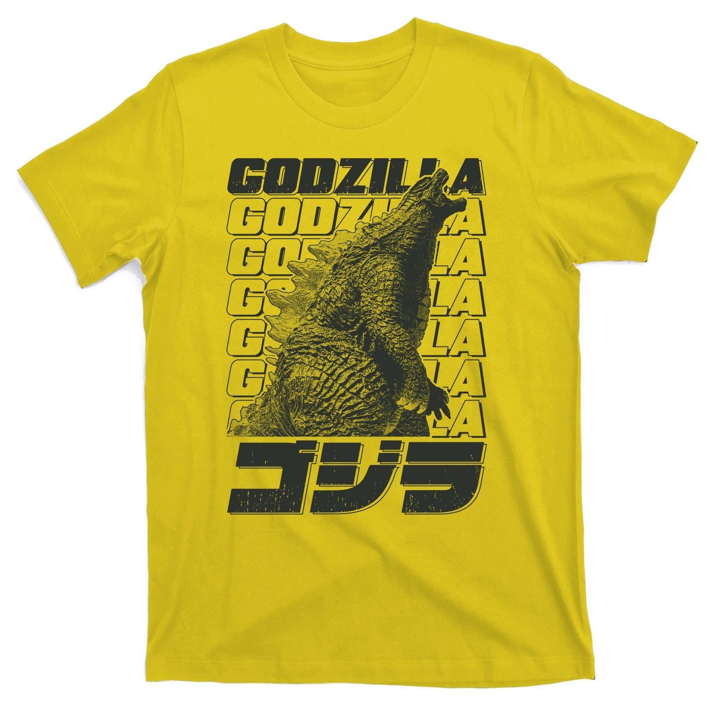 Vintage Distressed Japanese Kaiju Monster Poster T-Shirt