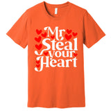 Valentines Day Mr Steal Your Heart Valentine Premium T-Shirt