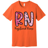 Valentines Day Nurse Cute Rn Medical Job Registered Nurse Premium T-Shirt