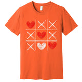 Valentines Day Tictactoe Xoxo Funny Valentine Gifts Premium T-Shirt