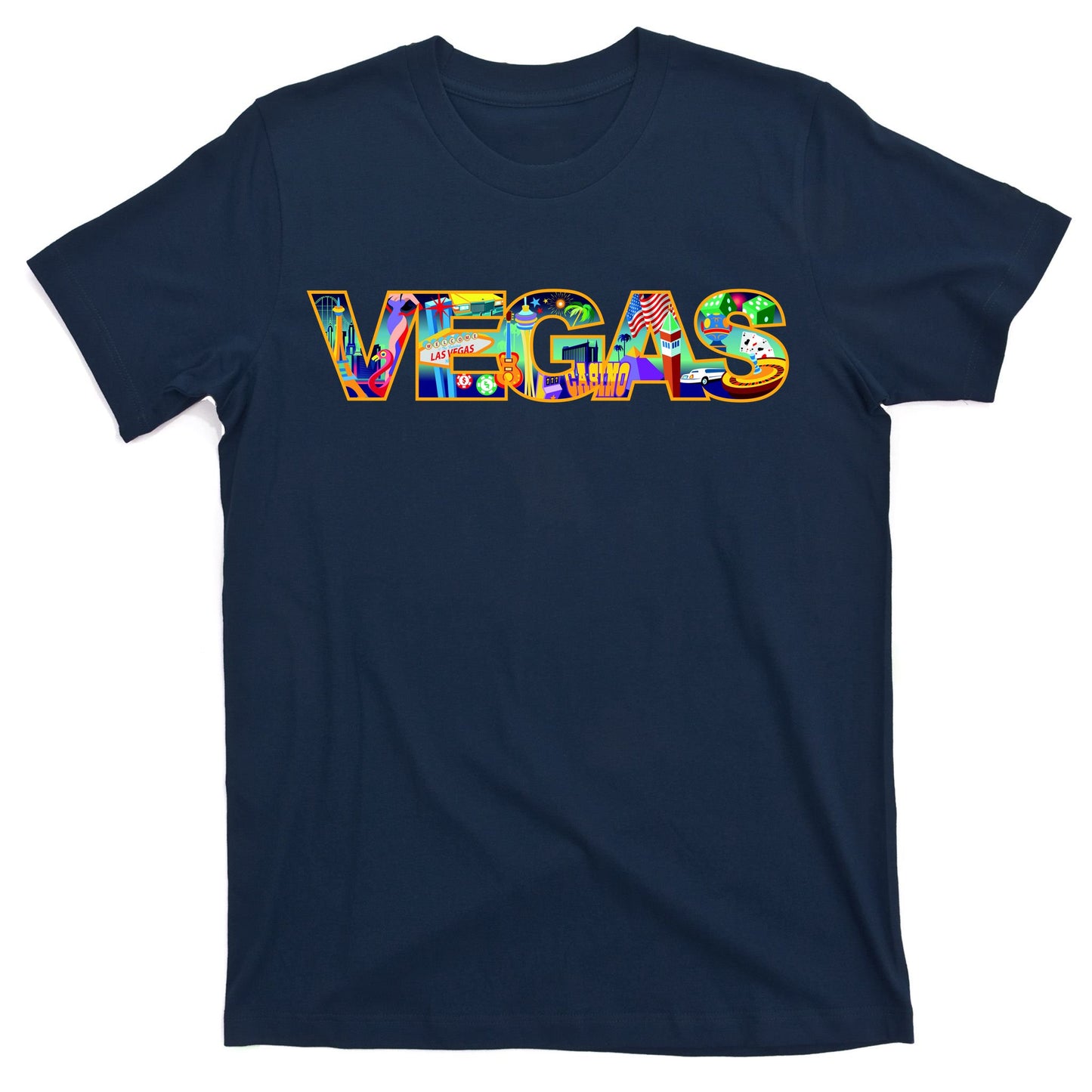 Vegas - Las Vegas Logo T-Shirt