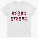 Vegas Strong USA Flag T-Shirt