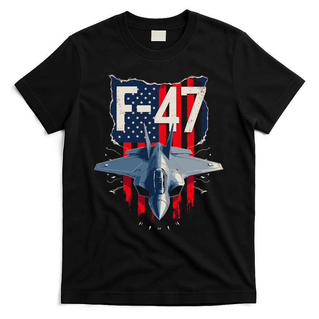 Vintage F47 Fighter Jet Trump F 47 Jet Fighter Aircraft Usa T-Shirt