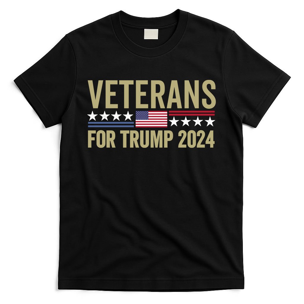 Veterans For Trump 2024 Election 2024 T-Shirt