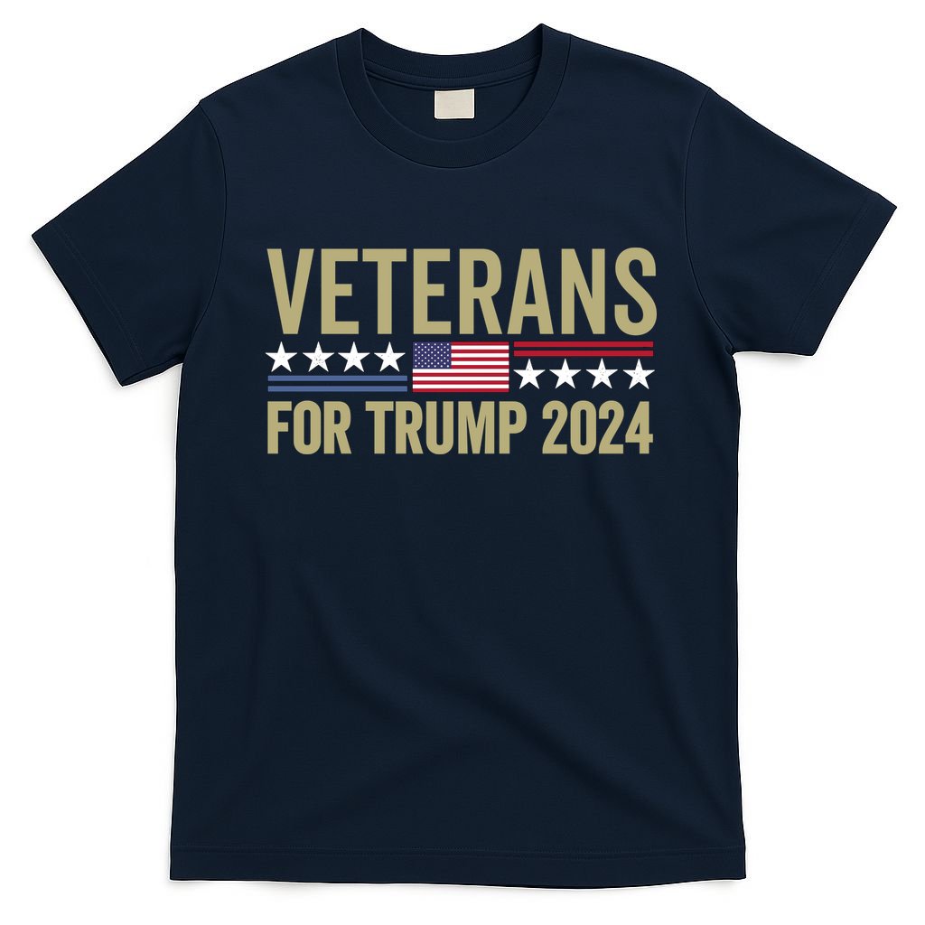 Veterans For Trump 2024 Election 2024 T-Shirt