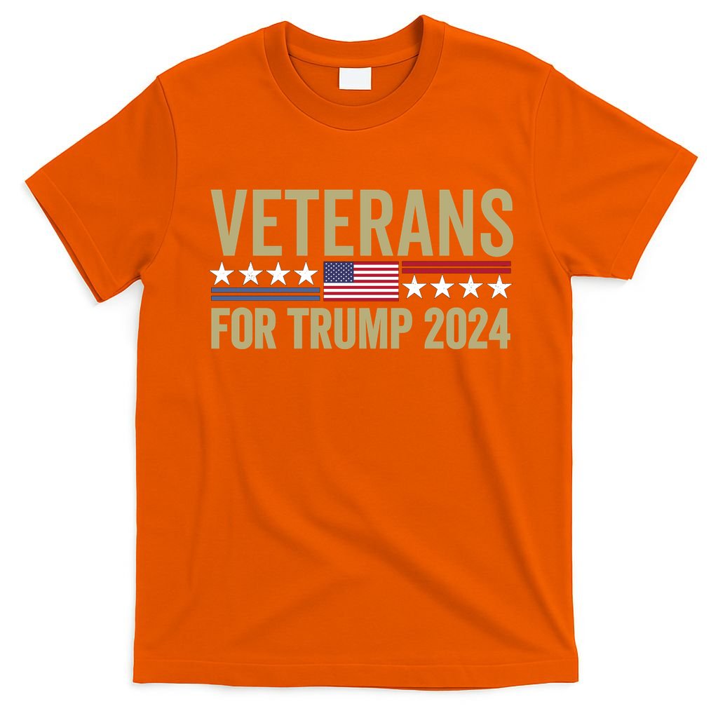 Veterans For Trump 2024 Election 2024 T-Shirt