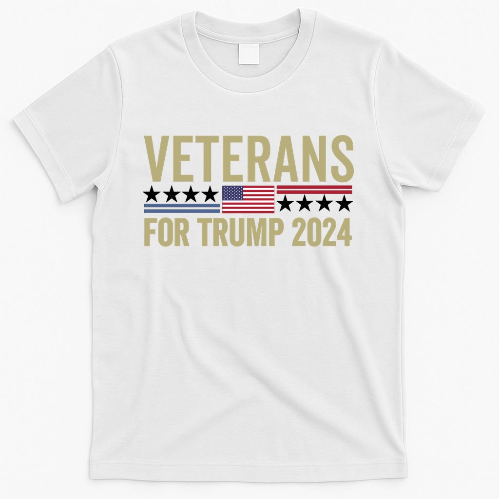 Veterans For Trump 2024 Election 2024 T-Shirt