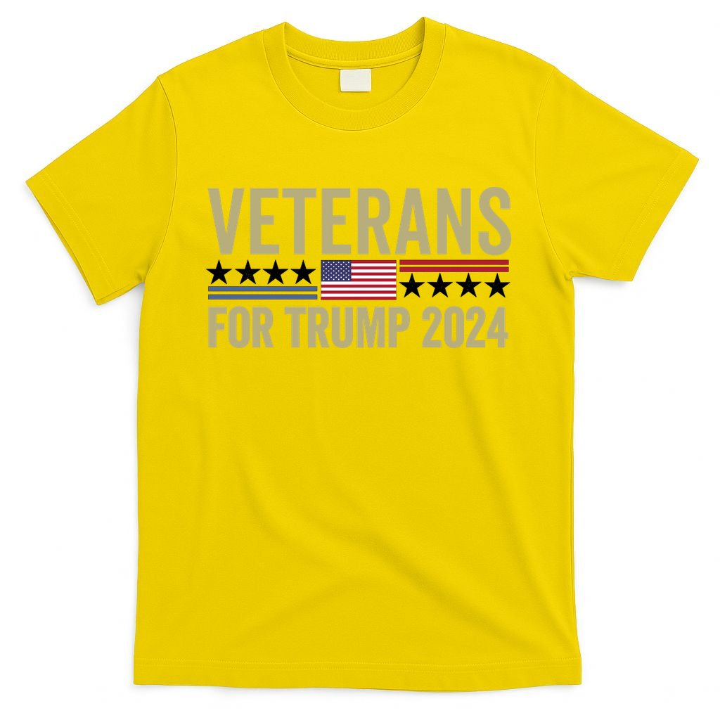 Veterans For Trump 2024 Election 2024 T-Shirt