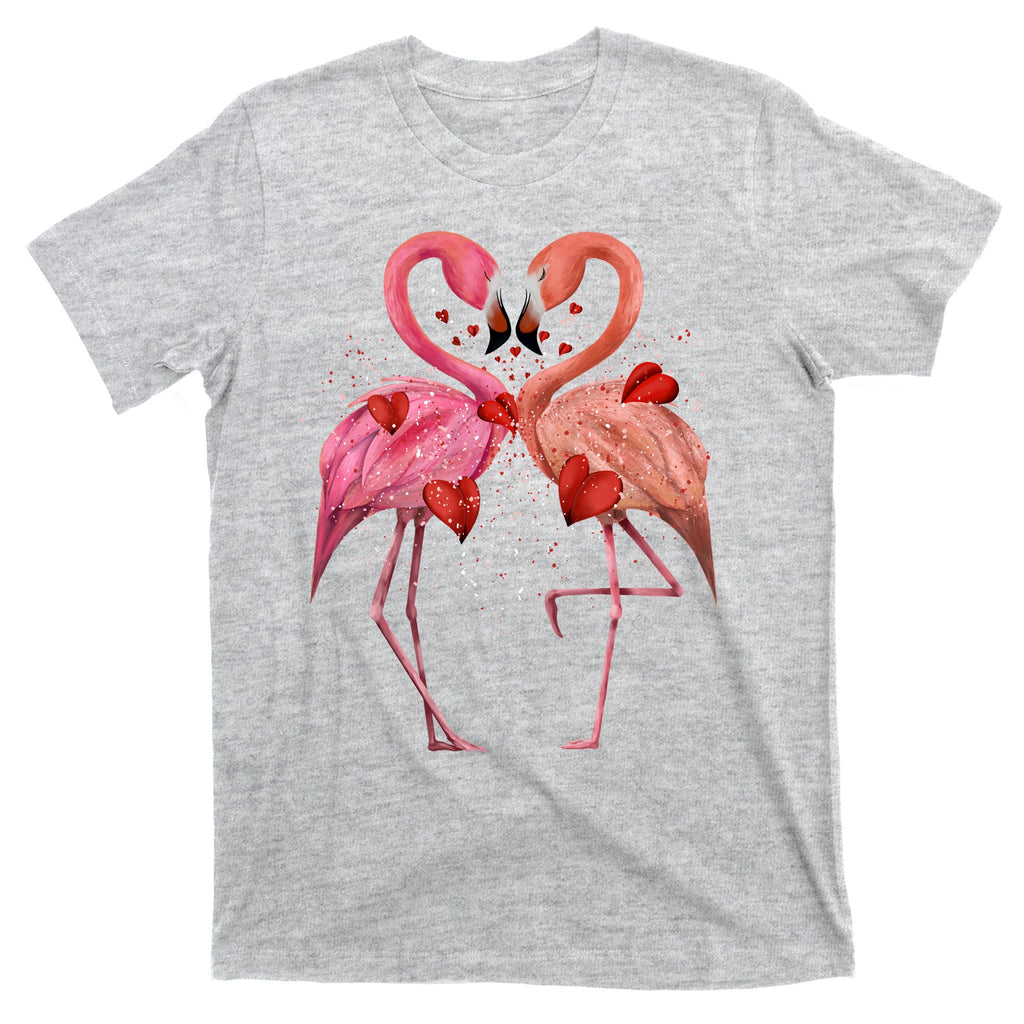 Valentine Flamingos T-Shirt