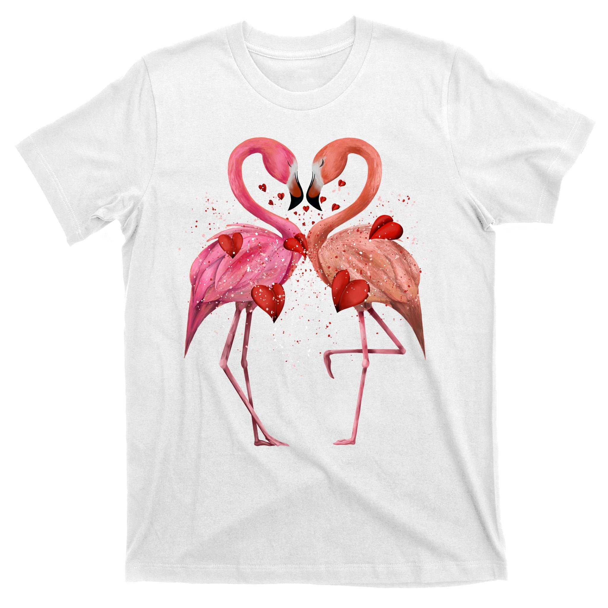 Valentine Flamingos T-Shirt