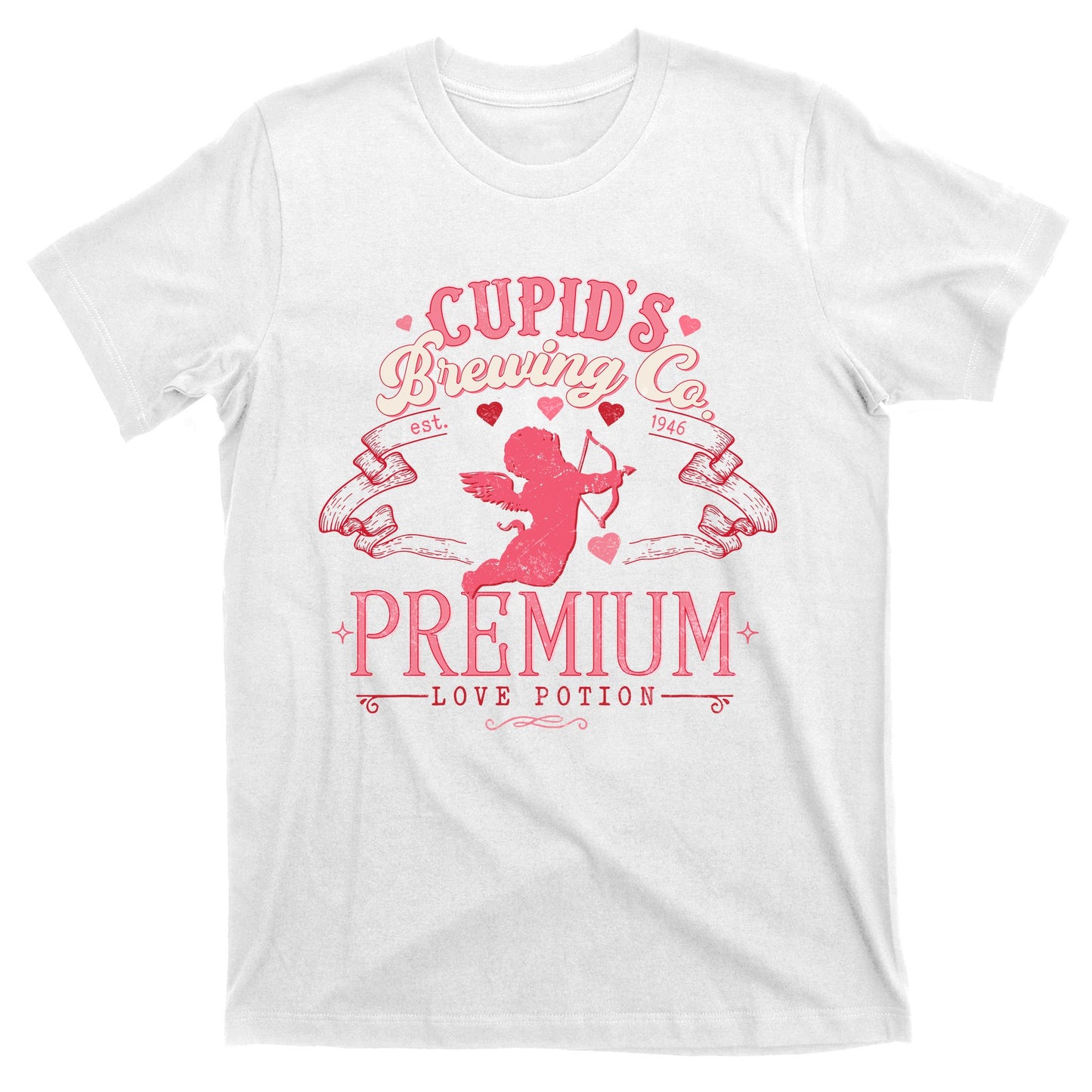 Valentine Gift Cupid’s Brewing Company Valentine T-Shirt