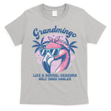 Vintage Grandmingo Flamingo Grandma Summer Vacation Women T-Shirt