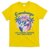 Vintage Grandmingo Flamingo Grandma Summer Vacation Women T-Shirt