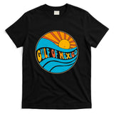 Vintage Gulf of Mexico Retro Sun Emblem T-Shirt