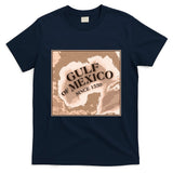 Vintage Gulf Of Mexico Since 1550 Map T-Shirt