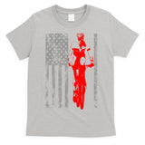 Vintage American Cycling USA Flag T-Shirt