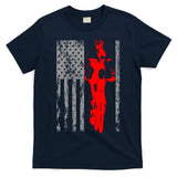 Vintage American Cycling USA Flag T-Shirt
