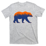 Vintage Chicago Illinois Skyline Bears Football T-Shirt