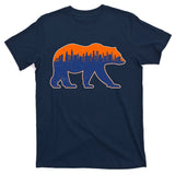 Vintage Chicago Illinois Skyline Bears Football T-Shirt