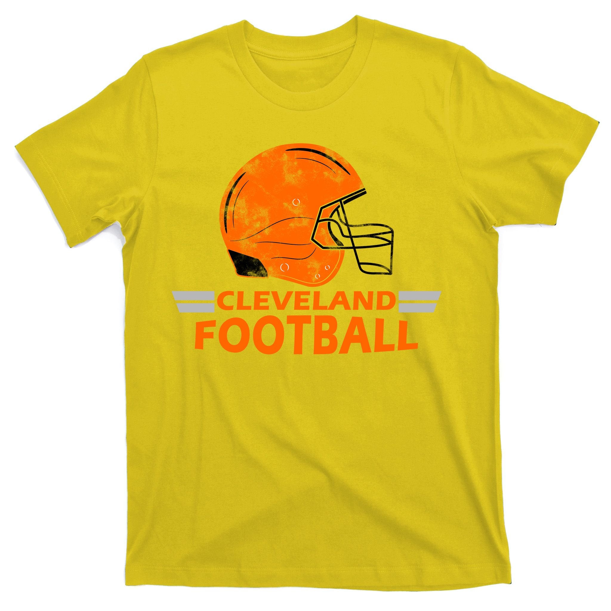 Vintage Cleveland Football Helmet T-Shirt