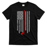 Vintage Golf American Flag USA T-Shirt
