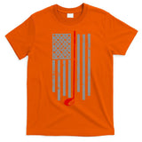 Vintage Golf American Flag USA T-Shirt