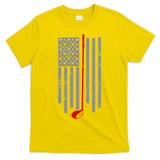 Vintage Golf American Flag USA T-Shirt