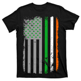 Vintage Irish American Flag T-Shirt