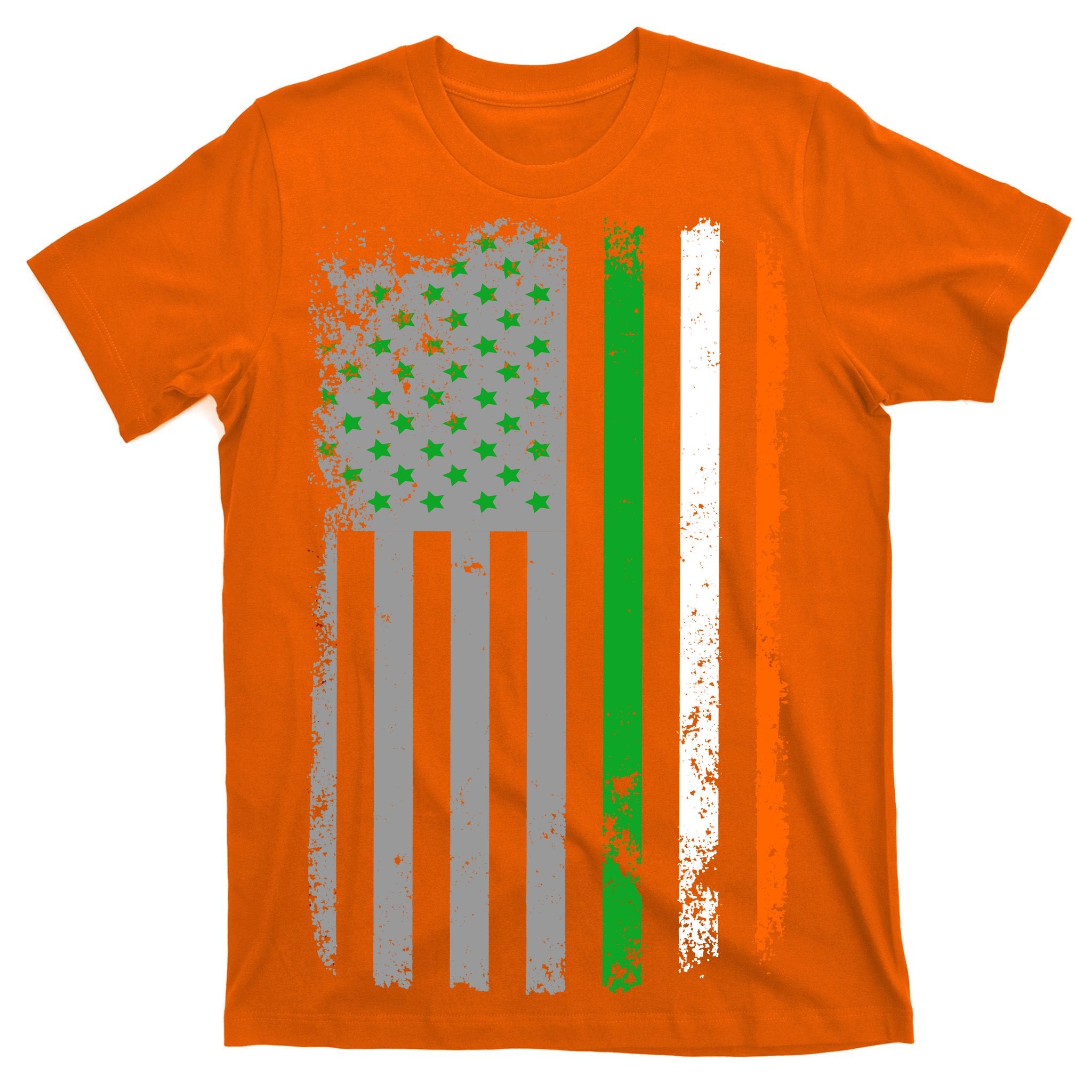 Vintage Irish American Flag T-Shirt