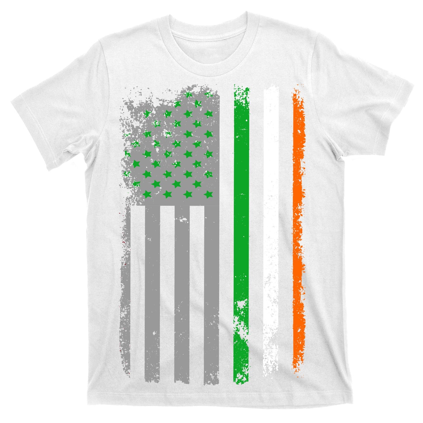 Vintage Irish American Flag T-Shirt